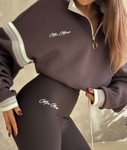 Bluza Mia Maison Tennis czekolada