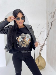 Bluza Basari Women Czarna Rozmiar M